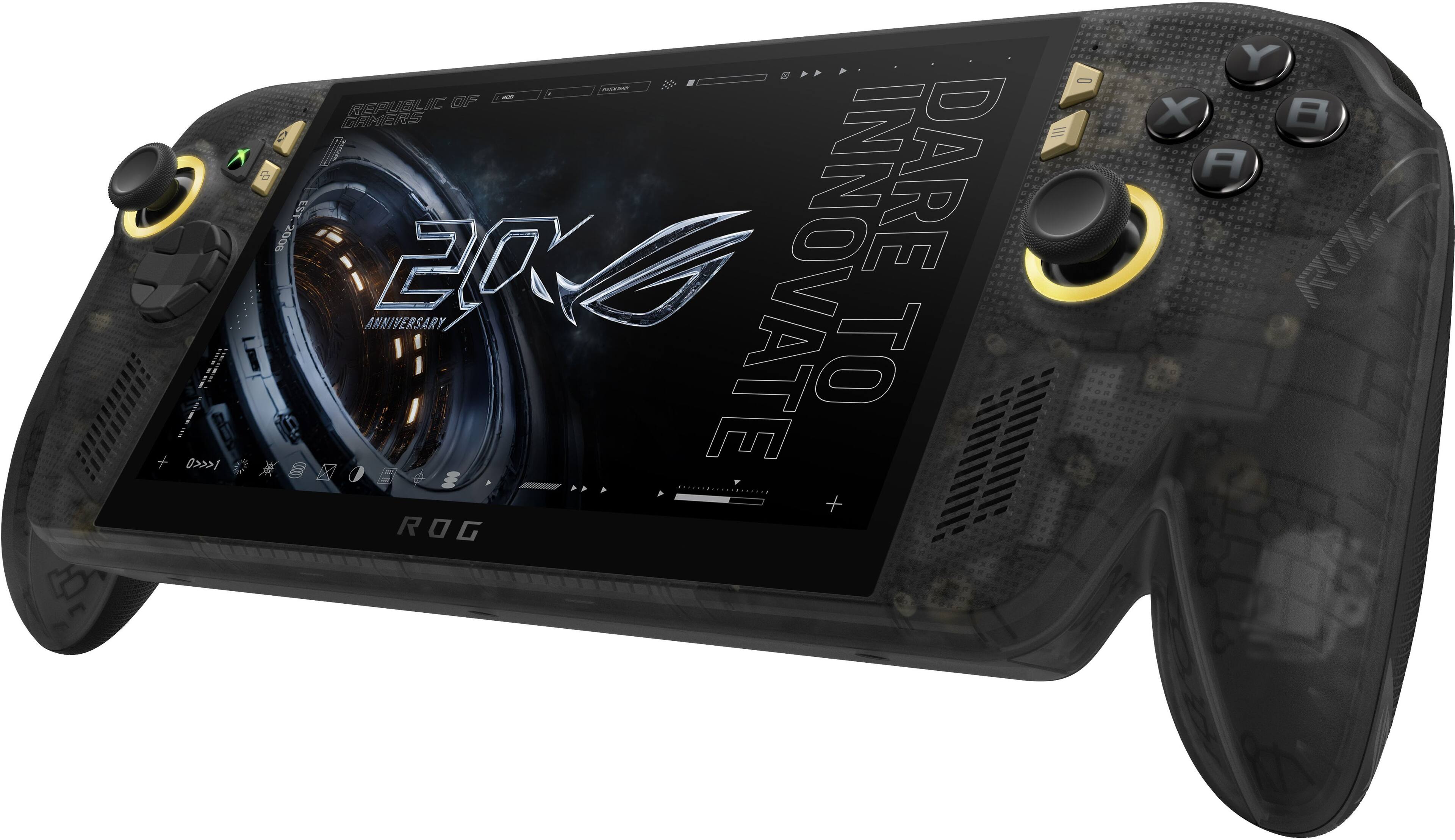 REPUBLIC OF GAMERS  
2006 EST.  
200  
INNOVATE DARE ANNIVERSARY  
TO 0>>>1  
B ROG  
Y X A