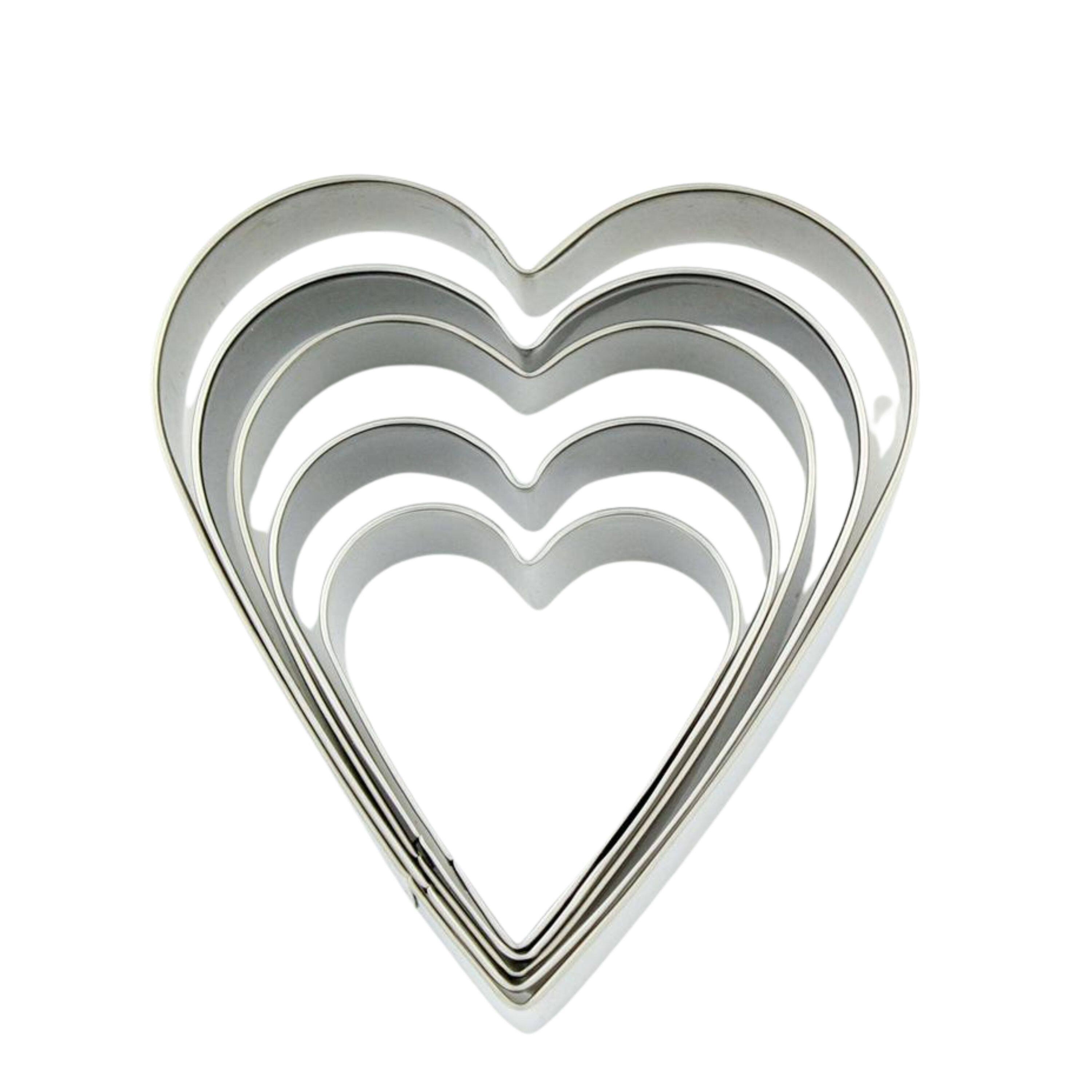 Kitcheniva - 5-Piece Stainless Steel Heart Shaped Cookie Cutter price history on PriceWatchPro
