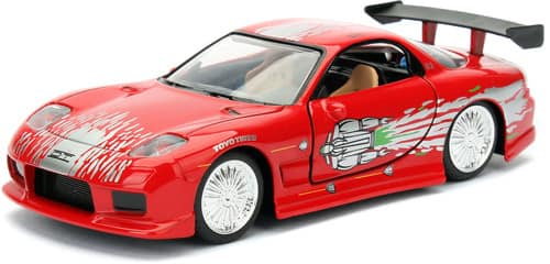 Photos - Toy Car Jada Toys - 1:32 Fast & Furious - Dom's Mazda RX-7 - Collectibles - Multicolor 801310983775