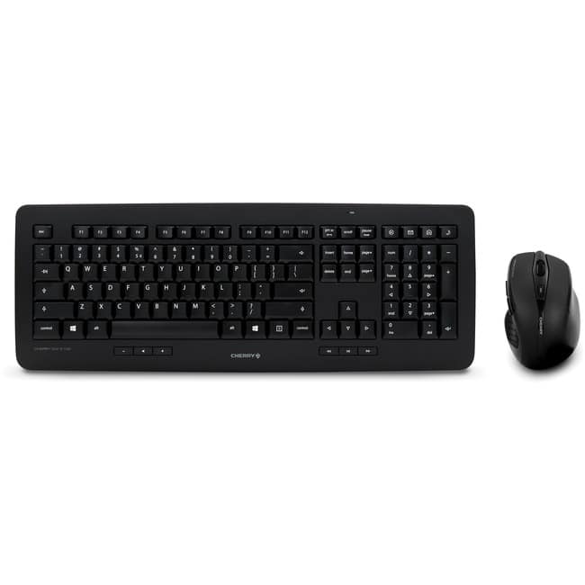CHERRY - DW 5100 Wireless Desktop - Up to 10 Million Key Operations - USB Wireless Keyboard and Mouse - 2.40 GHz Operating - Unknown price history on PriceWatchPro