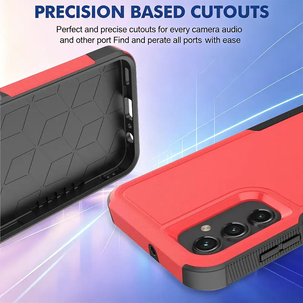PRECISION BASED CUTOUTS  
Perfect and precise cutouts for every camera, audio, and other port. Find and operate all ports with ease.