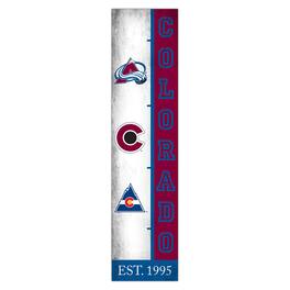 Fan Creations - Colorado Avalanche 6" x 24" Progression Wood Sign - Multicolor