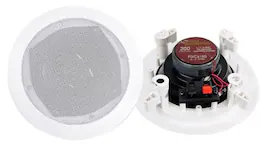 Pyle - PRO PDIC61RD 6.5'' 200W 2-Way In-Ceiling/Wall Speaker System (12 Pack)