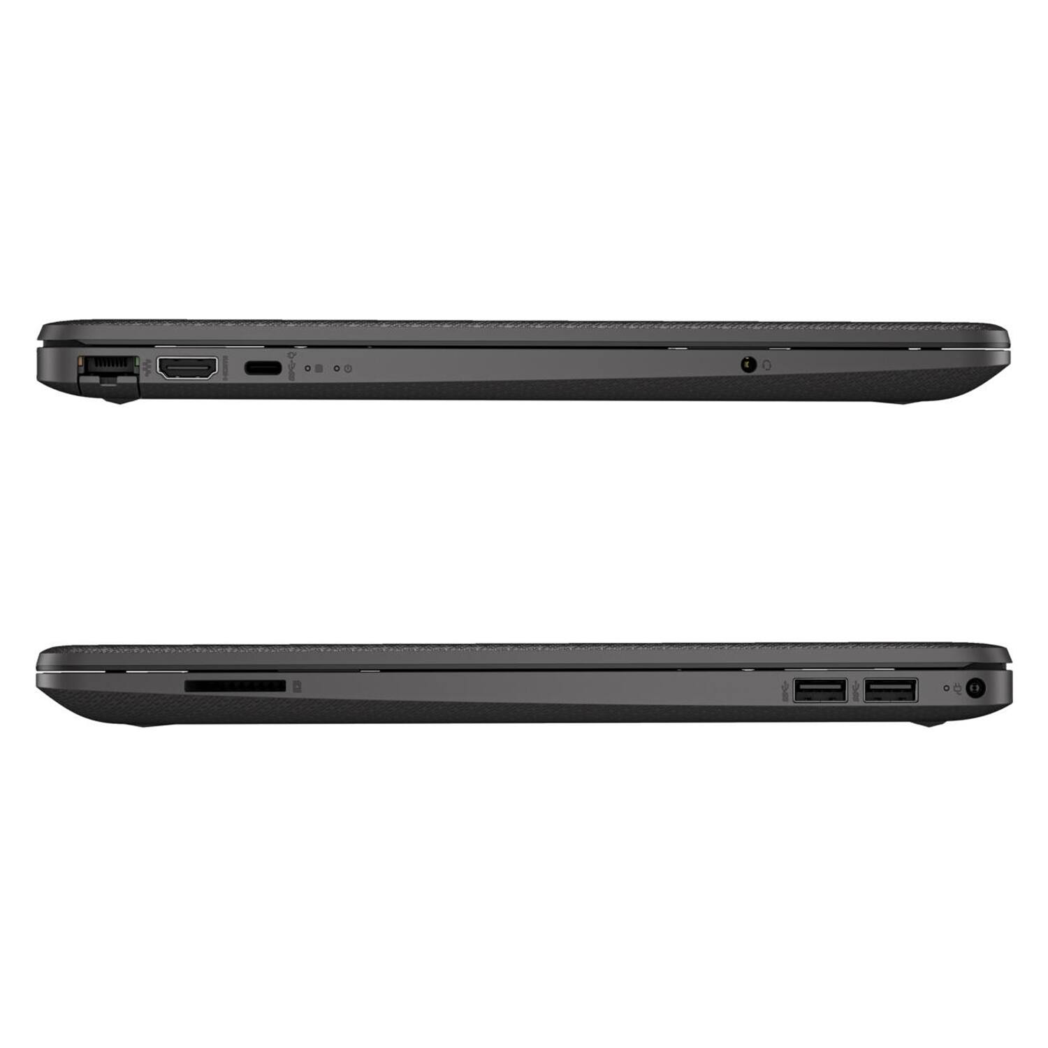 Alt View 5. HP - HP 250R G9 15.6" FHD Laptop - Intel Core i3-1315U - 16GB RAM, 512GB SSD - Windows 11 Pro - Black - Dark Ash Silver.