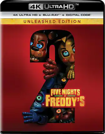 Front. Five Nights at Freddy's 2 - 4K Blu-Ray.