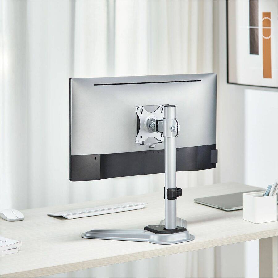 Alt View 7. Rocstor - Rocstor ErgoReach Mounting Pole for Monitor, Display - Silver - Height Adjustable - 1 Display(s) Supported - 17" to 32" - Silver.