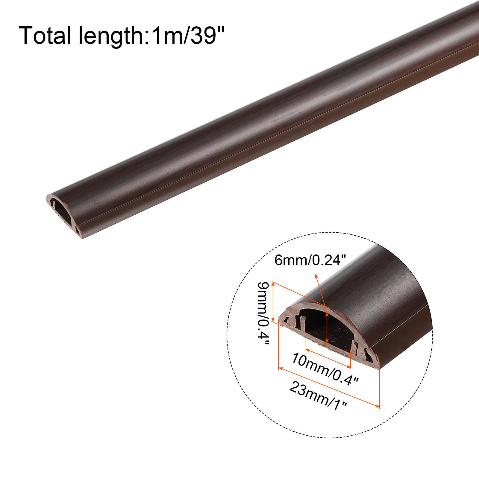 Total length: 1m/39"  
6mm/0.24"  
9mm/0.4"  
10mm/0.4"  
23mm/1"