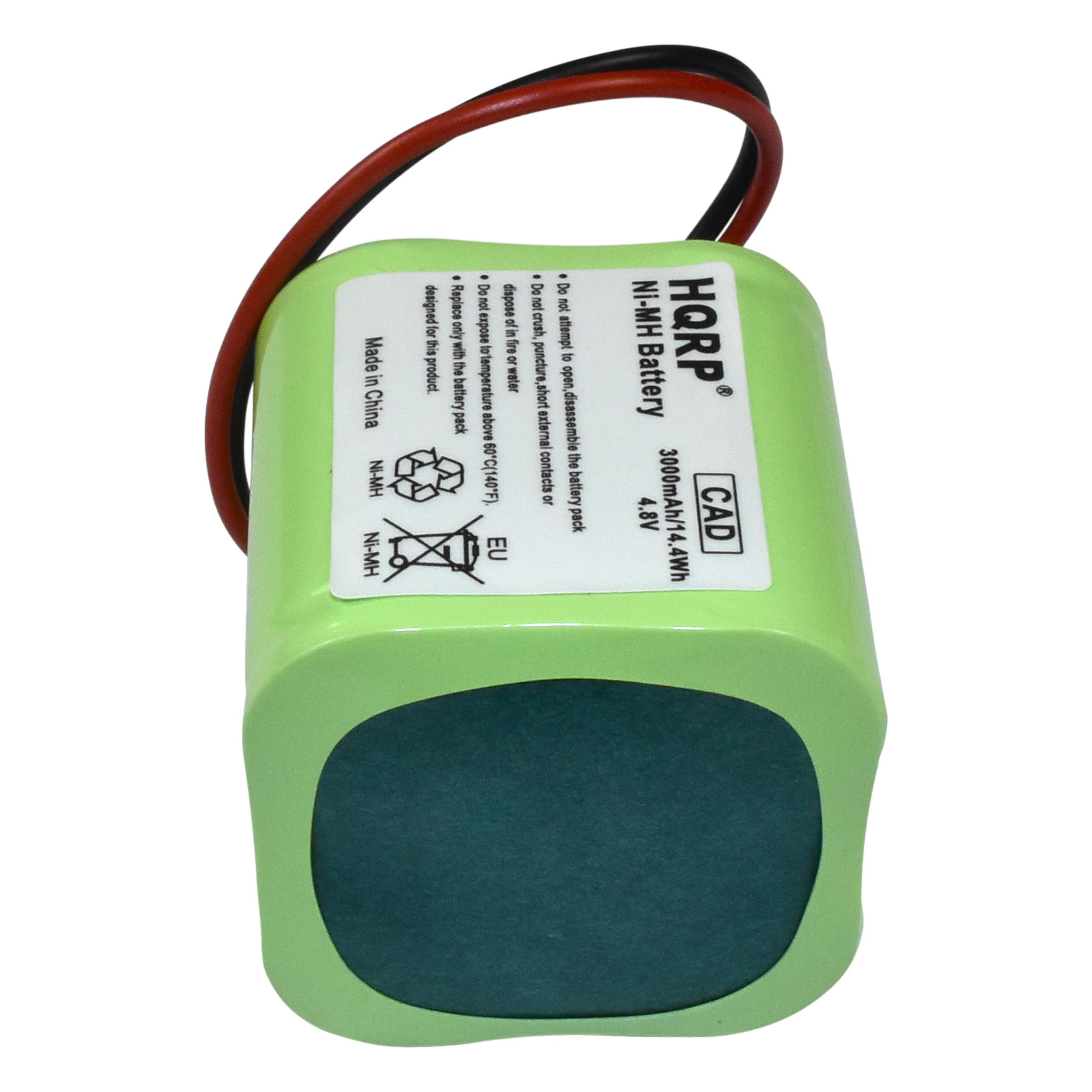 Made in China  
Ni-MH designed for I product.  
2 Replace dispose only expose olin with a ir of 2 temperature water bettery pack  
(a.09110.09 EU 2 De not crush attemp a puncture open, hore external disassemble the contacts battery R pack Ni-MH HQRP Battery 4.8V 3000mAh/14.4Wh CAD

---

Made in China  
Ni-MH Battery  
4.8V  
3000mAh/14.4Wh  
CAD  

Do not attempt to open, disassemble or crush the battery pack.  
Do not expose to fire, water, or external heat.  
Do not dispose of in water.  
Do not dispose of in fire.  
Do not dispose of in external heat.  
Do not dispose of in water.  
Do not dispose of in fire.  
Do not dispose of in external heat.  
Do not dispose of in water.  
Do not dispose of in fire.  
Do not dispose of in external heat.  
Do not dispose of in water.  
Do not dispose of in fire.  
Do not dispose of in external heat.  
Do not dispose of in water.  
Do