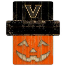 Fan Creations - Vanderbilt Commodores 12" x 12" Jack-O-Lantern Display - Orange