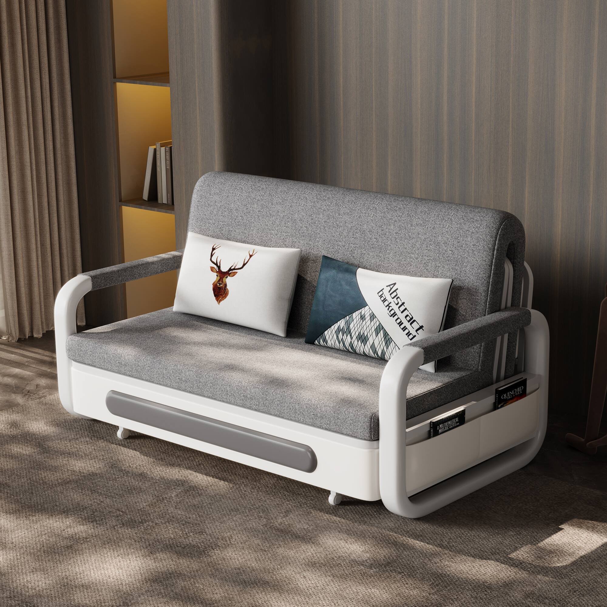 The text on the image is "Abstract Painting".