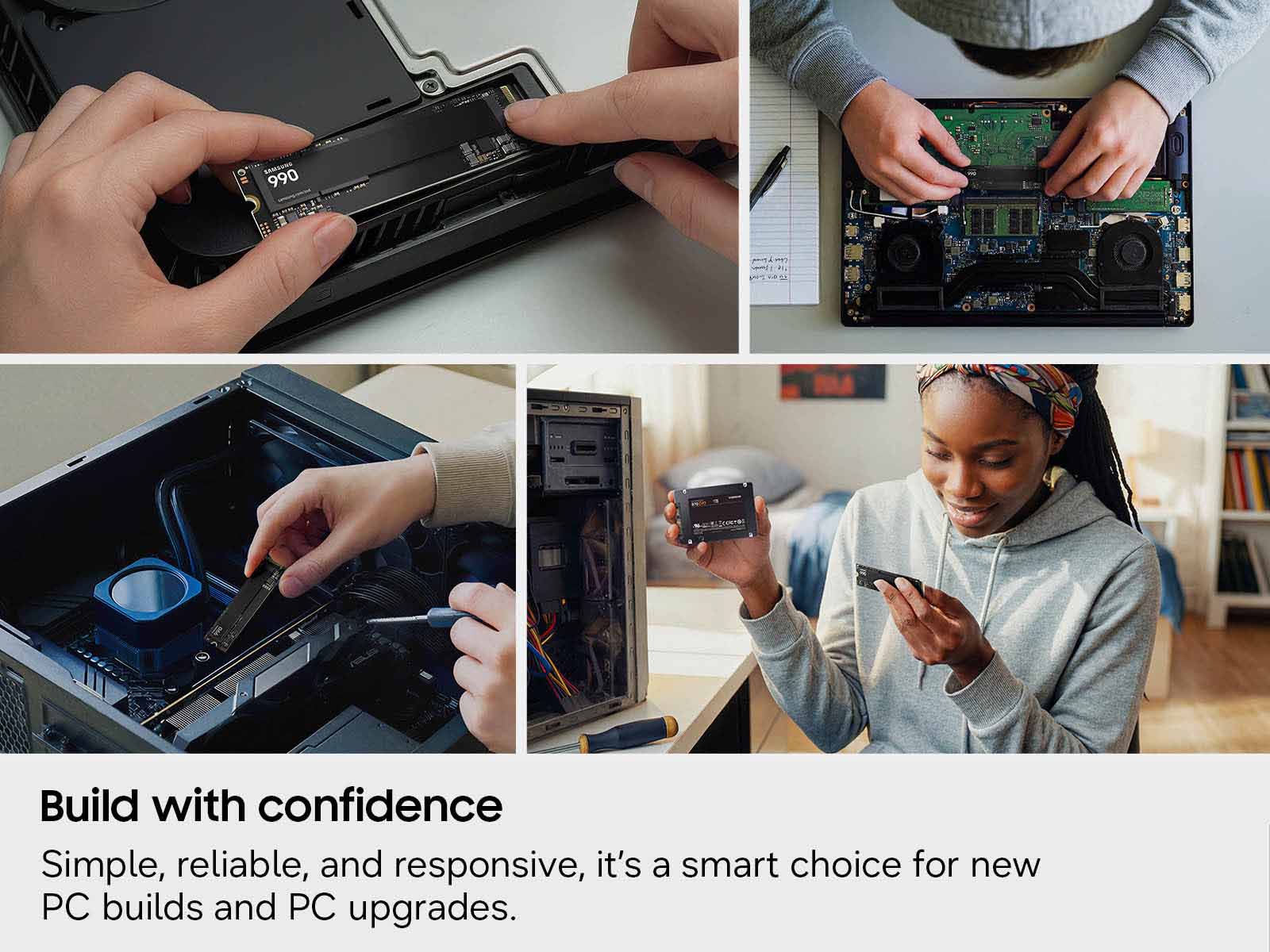 SANuNs 990 Build with confidence Simple, reliable, and responsive, it's a smart choice for new PC builds and PC upgrades.