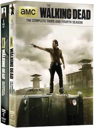 Front. The Walking Dead: Seasons 3 & 4 (DVD).