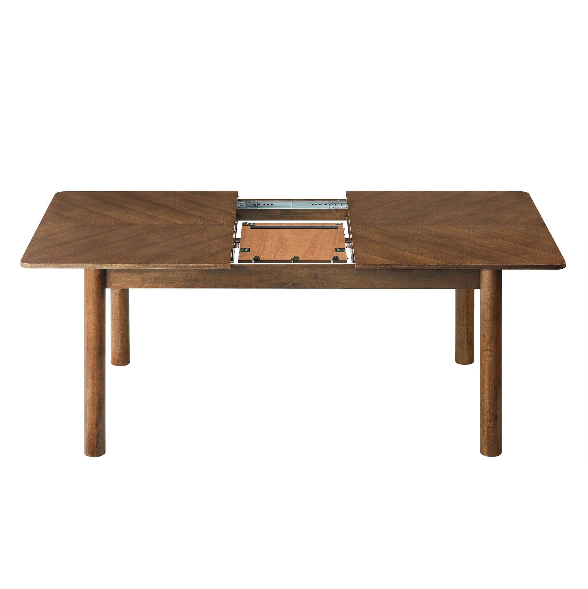 Alt View 6. Modway - Alba Extendable Dining Table by Modway - Walnut.