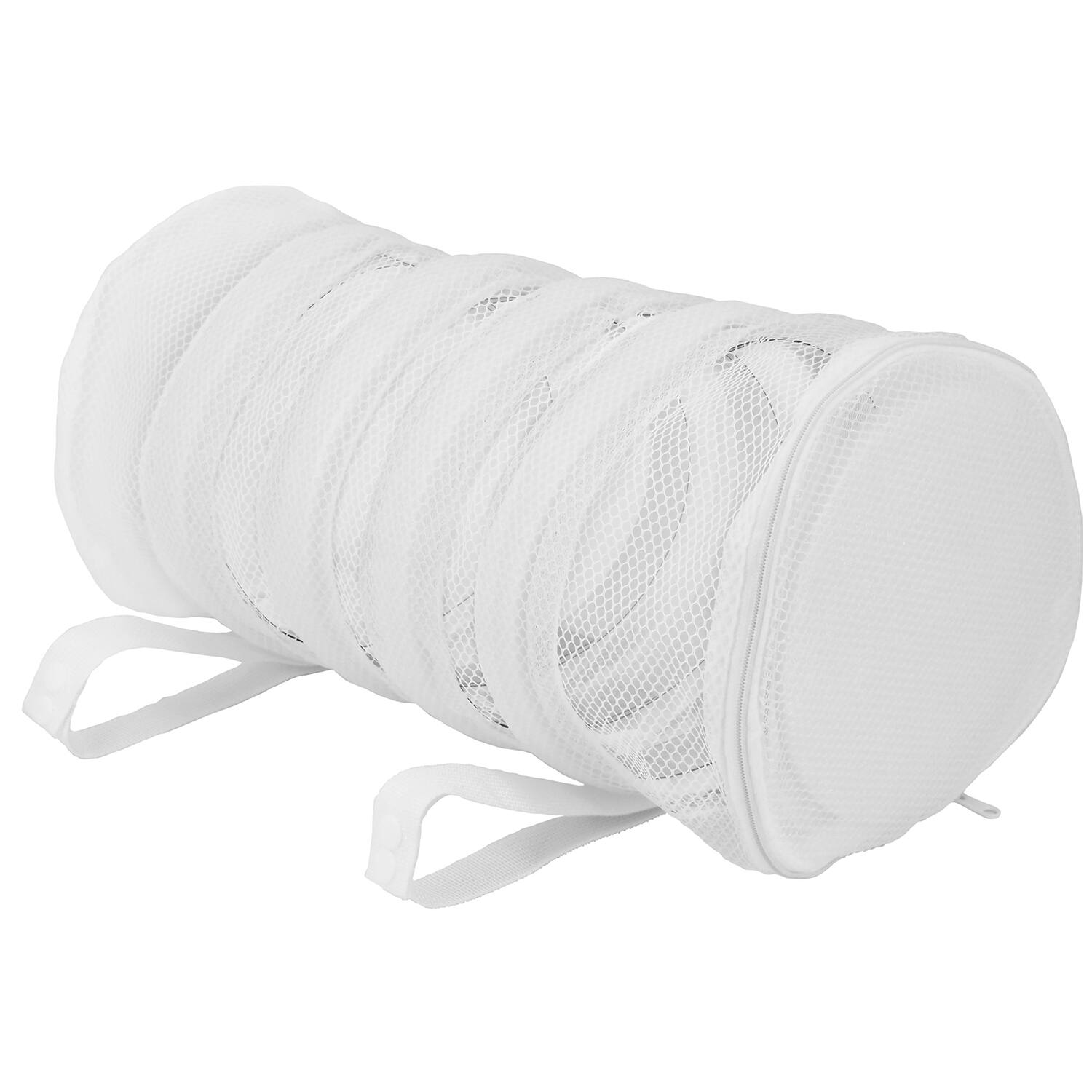 Front. Garnen - Shoe Washing Bag, Reusable Sneaker Shoe Laundry Bags for Washer Dryer Machine, Mesh Washing Bag for Running Shoes Socks - White.