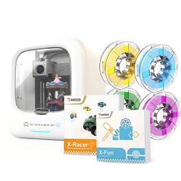 AOSEED - AI-Powered ToyMaker 3D Printer for Kids - White