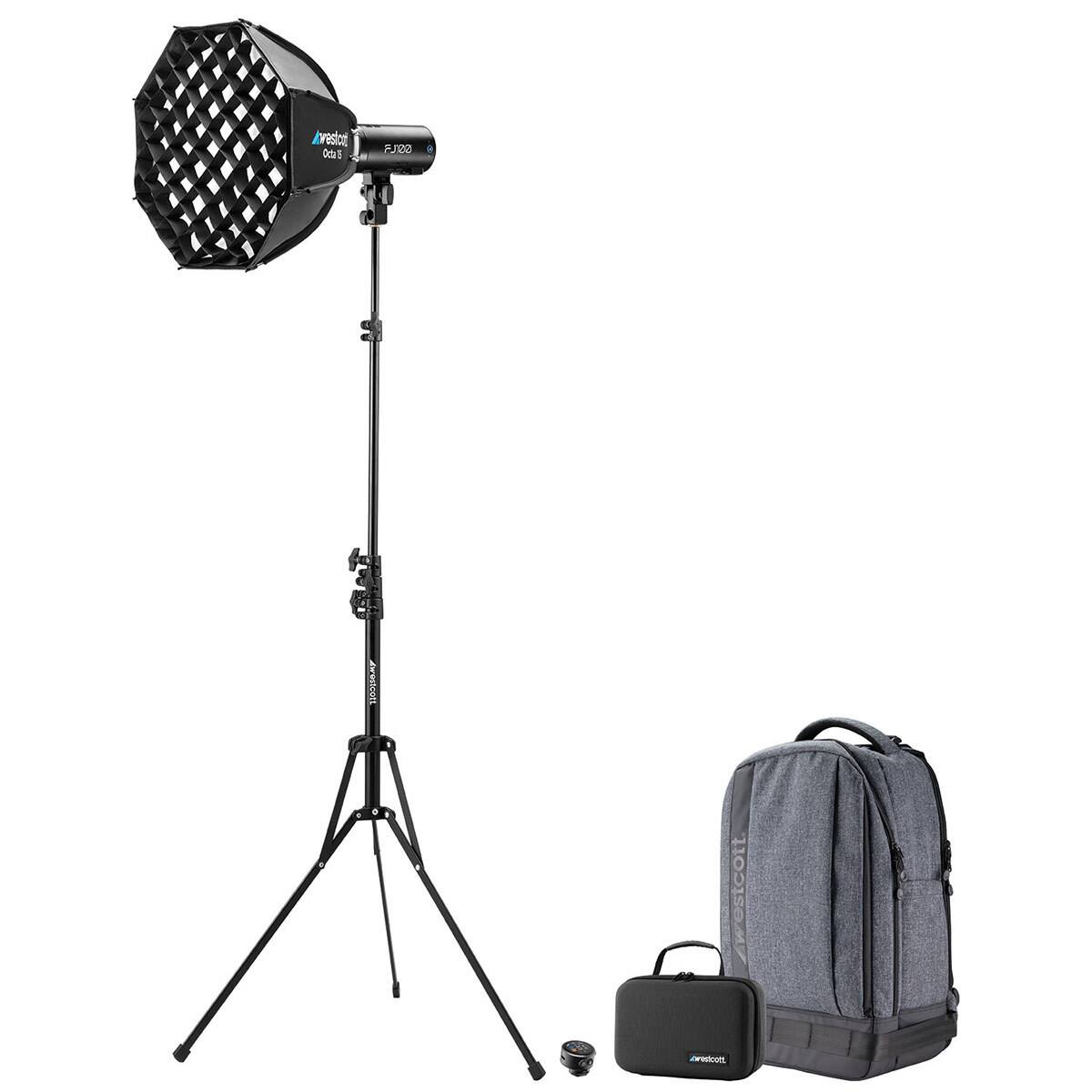 Westcott FJ100 100Ws Strobe Backpack Kit with Multi Brand Wireless ...
