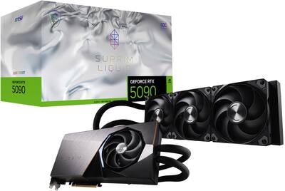MSI NVIDIA GeForce GeForce RTX 5090 32G SUPRIM LIQUID SOC 32GB MSI NVIDIA GeForce GeForce RTX 5090 32G SUPRIM LIQUID SOC 32GB