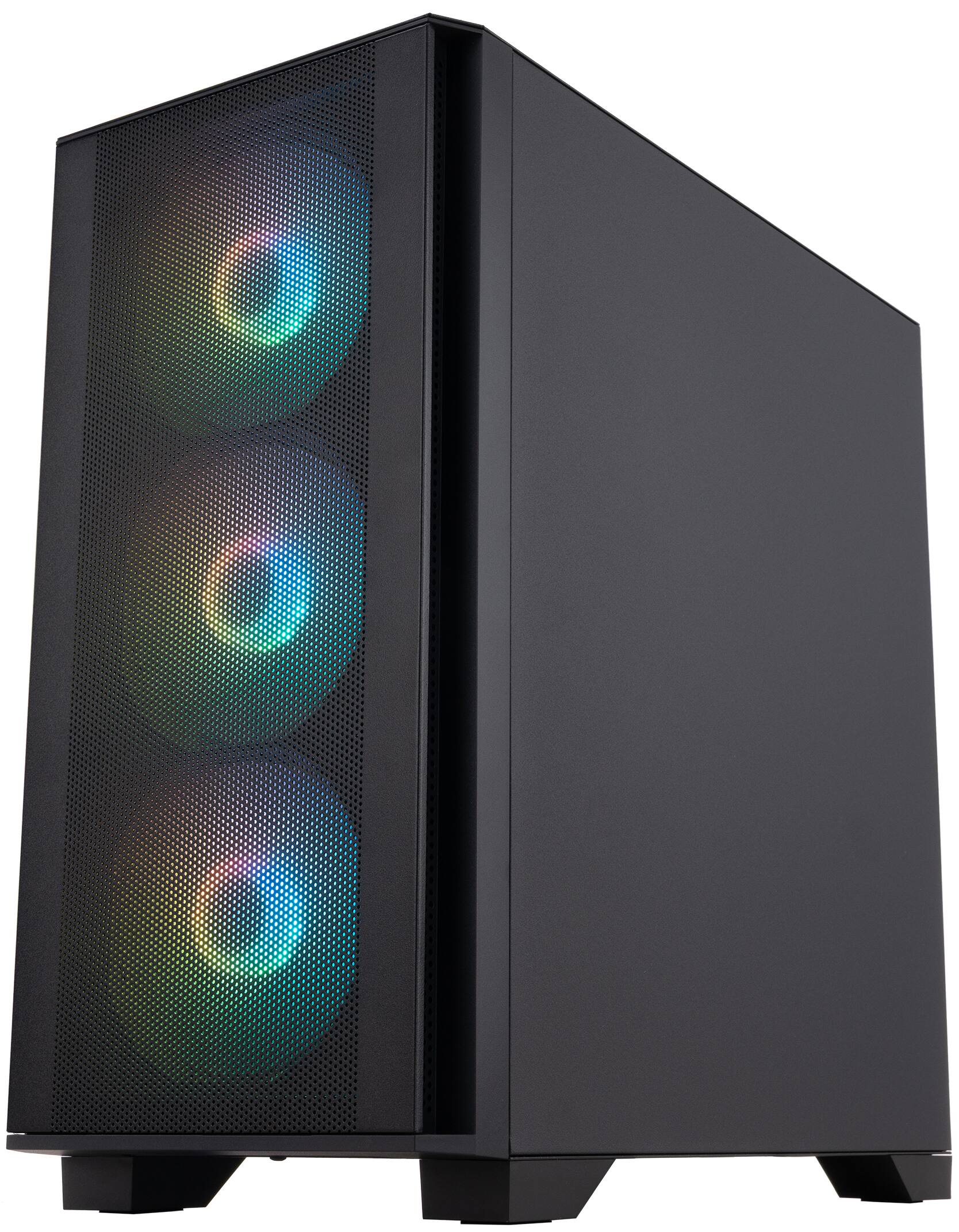 Alt View 3. ADVANCED BATTLESTATIONS - ABS Aquilon Aqua Gaming PC - Windows 11 - Intel Core i7-14700F - GeForce RTX 5060 Ti - 32GB DDR5 - 1TB - black.