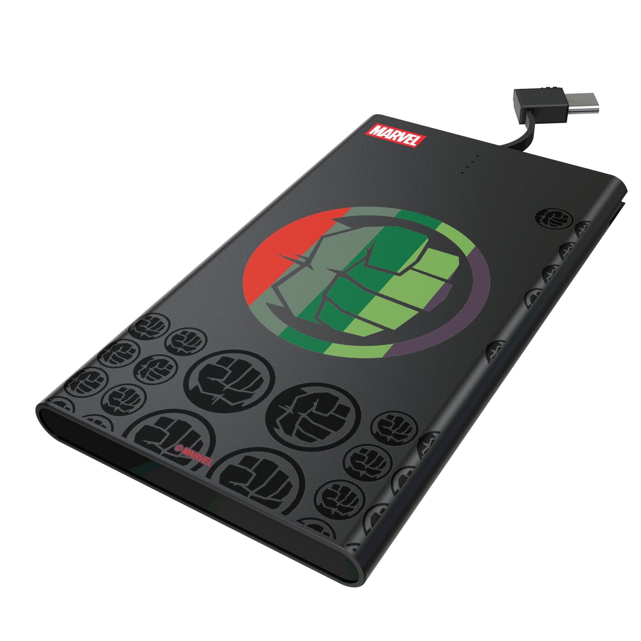 Keyscaper - Marvel Sigil 5000mAh Flat Powerbank - Hulk