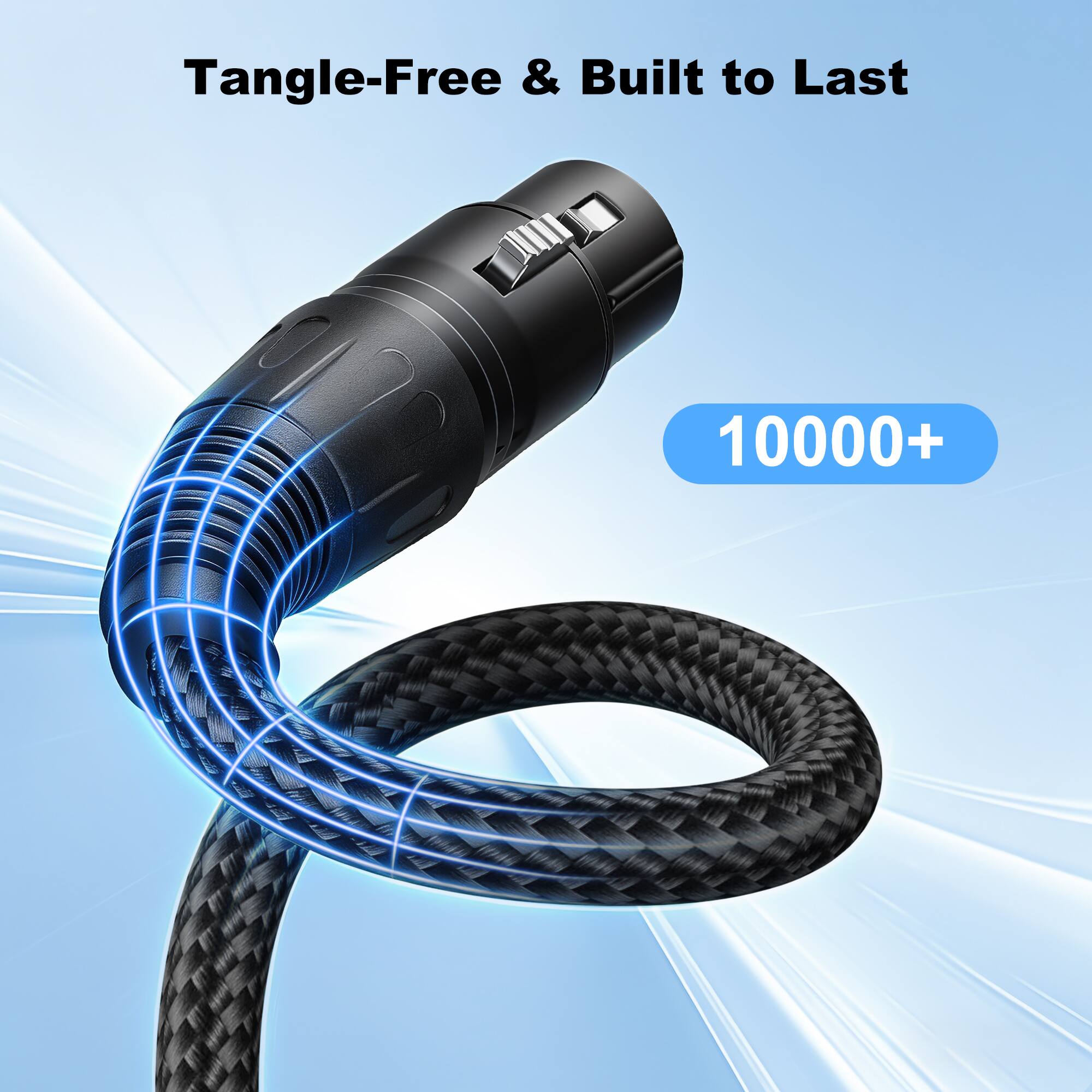 Tangle-Free & Built to Last  
10000+