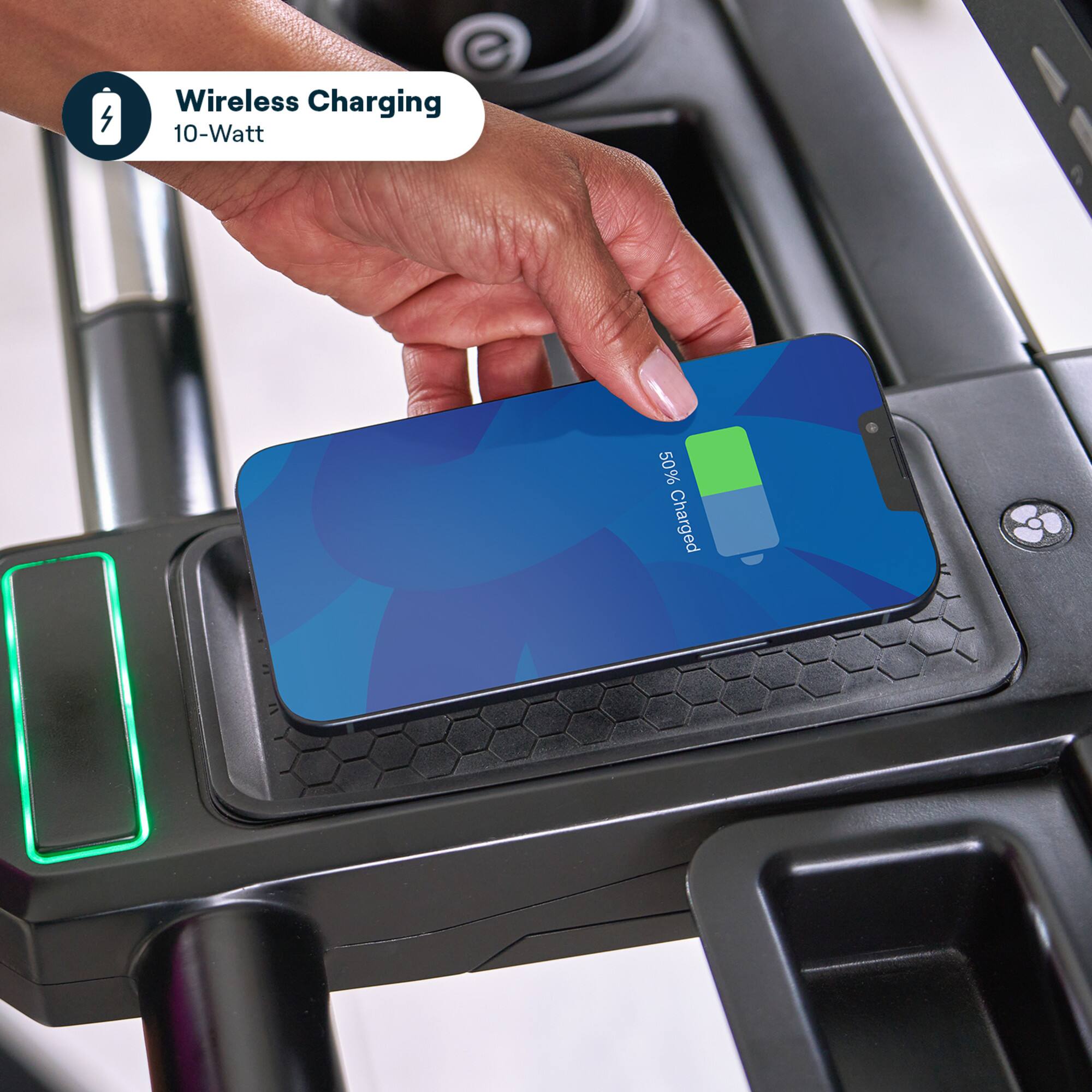 Wireless Charging  
10-Watt  
50% Charged