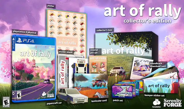 Front. Serenity Forge - art of rally. - E (Everyone)