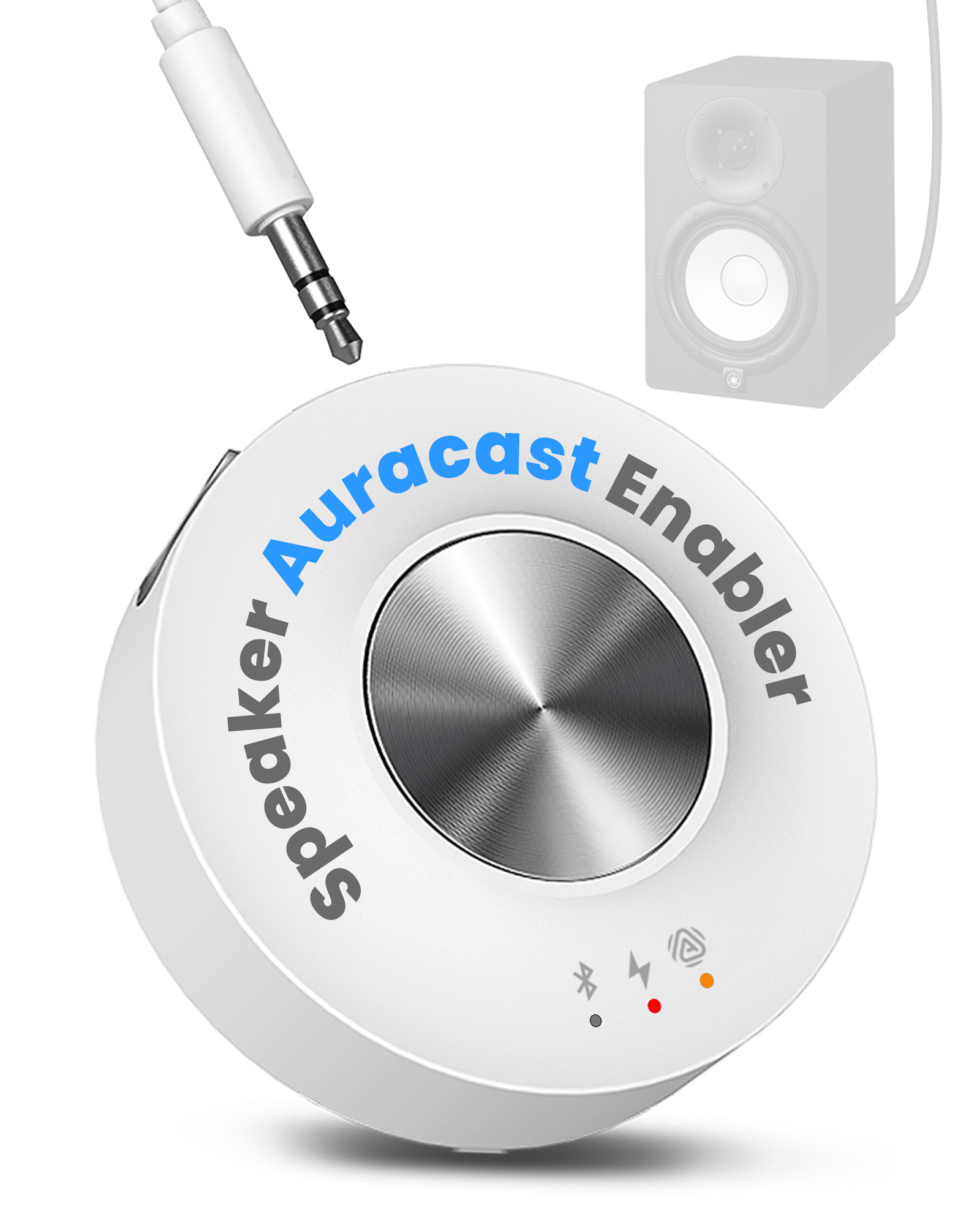 Avantree - AuraLink – Future-Proof Auracast & Classic Bluetooth Receiver for Speakers & Audio System, 328ft Long Range