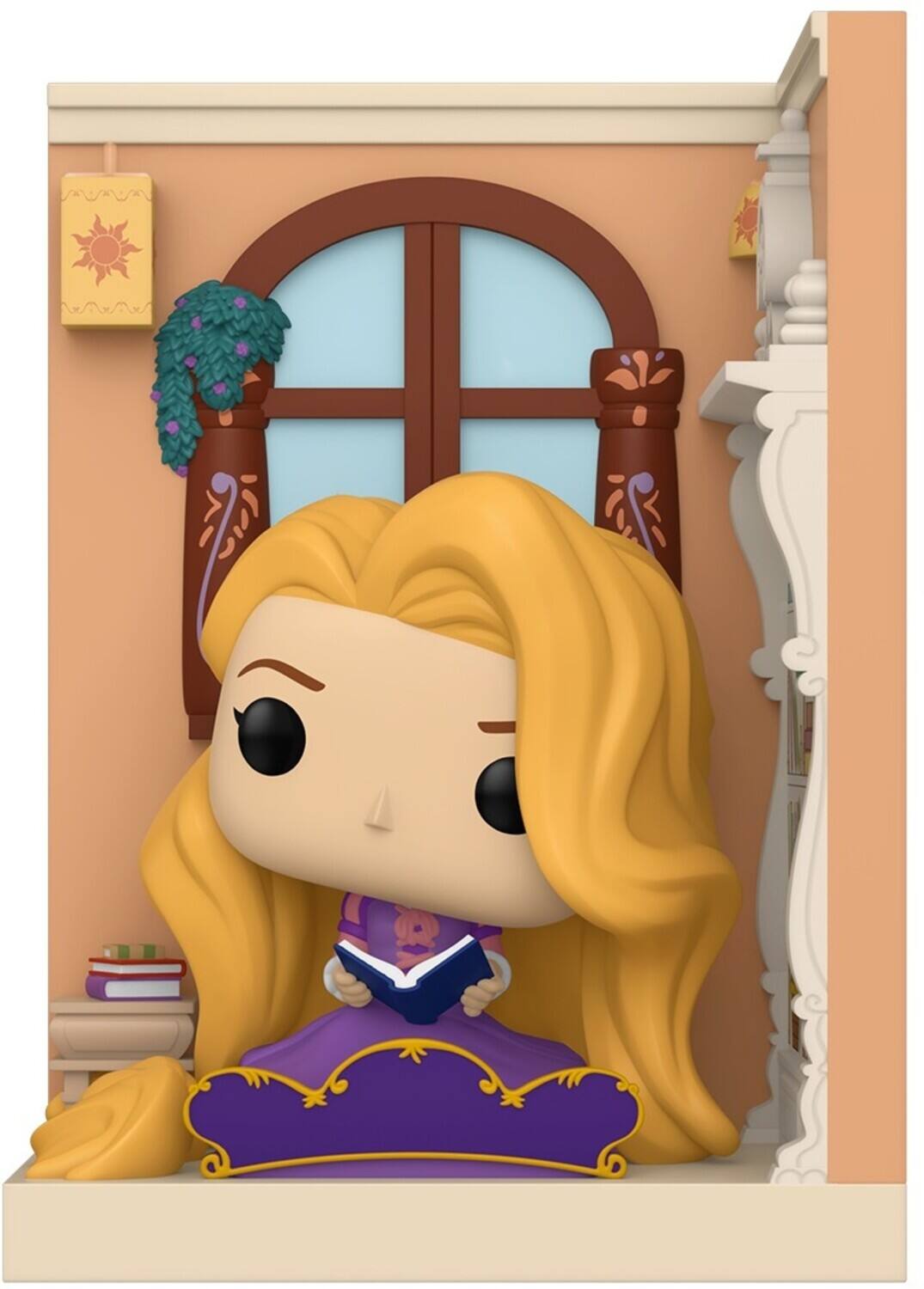 Front. Funko - Funko POP! Nooks: Disney Princess: Tangled - Rapunzel in Tower   - Collectibles - Multicolor.