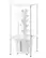 Front. VEVOR - Hydroponic Growing System with Grow Light,30 Pods Vertical 6 Tiers Hydroponic Tower,Home Hydronic Garden with Water Pump - White.