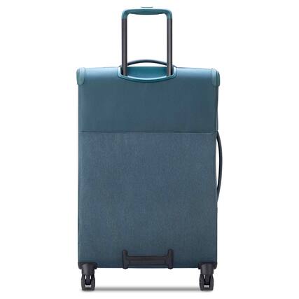 Front. Delsey - Delsey Brochant 3.0 Medium Expandable Spinner Luggage - Green.