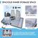 SPACIOUS INNER STORAGE SPACE
- Sturdy Snap Button
- Smooth Zipper
The zipper puller is not lost, it is designed to prevent it from being opened, and the maintenance zipper is not for customer use.