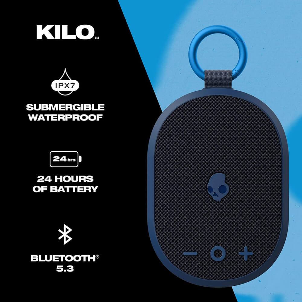 KILO™

IPX7  
SUBMERSIBLE WATERPROOF

24 HOURS OF BATTERY

BLUETOOTH® 5.3