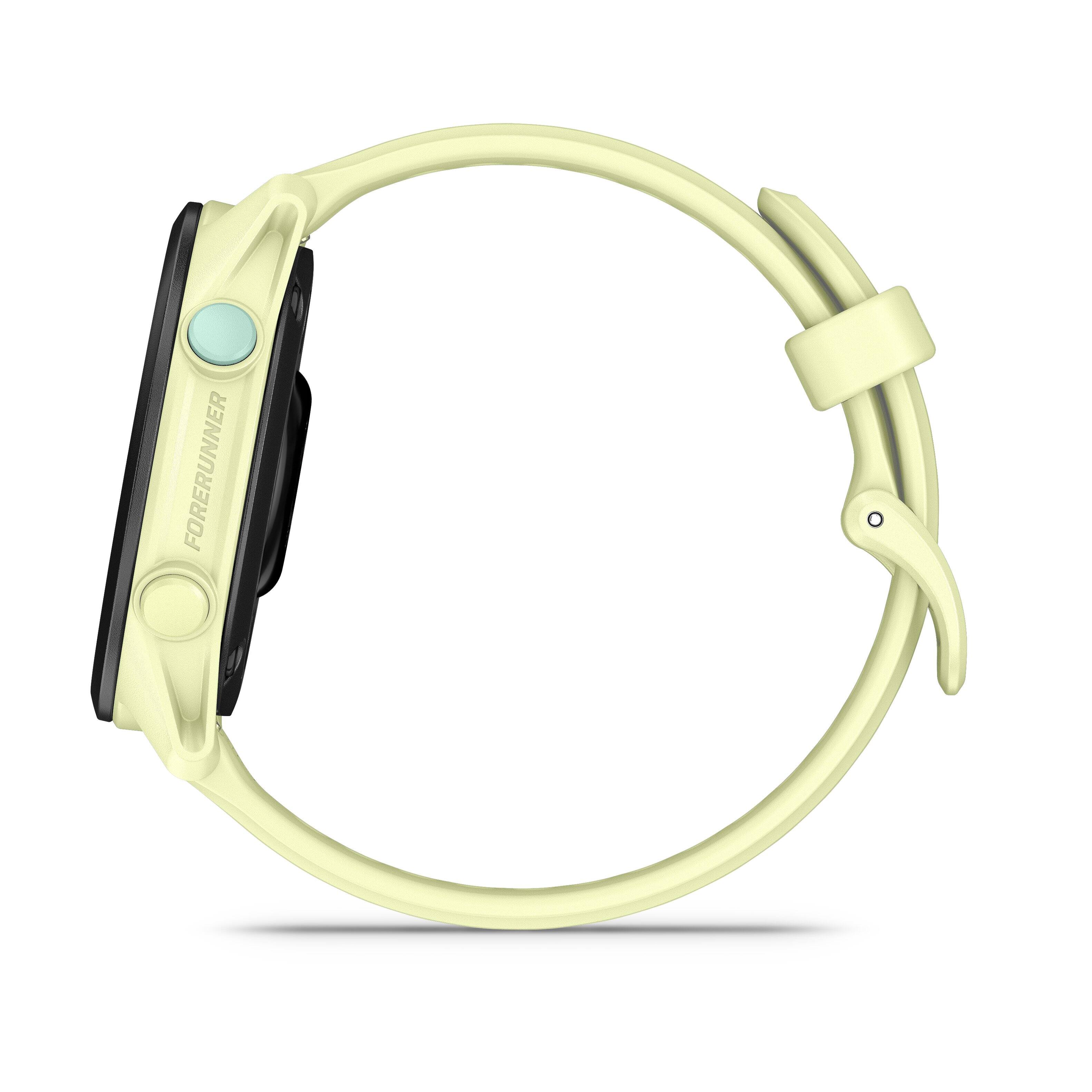 Alt View 7. Garmin - Forerunner 70 GPS Smartwatch 43 mm Fiber-Reinforced polymer - Citron.