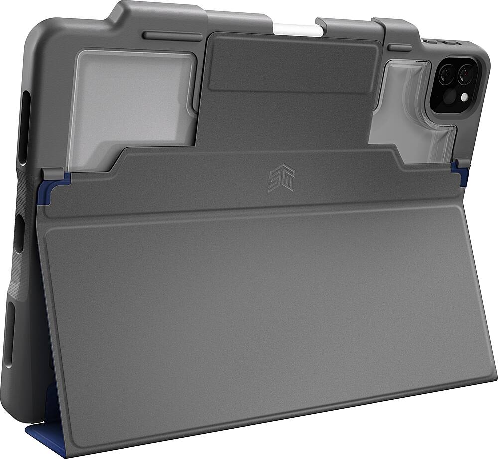 Alt View 13. STM - Dux Plus case for 11" iPad Pro (2nd Gen/1st Gen) - Midnight Blue.