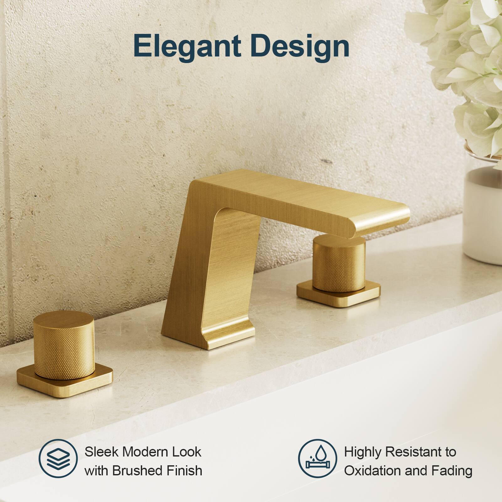 Elegant Design

Sleek Modern Look with Brushed Finish

Highly Resistant to Oxidation and Fading