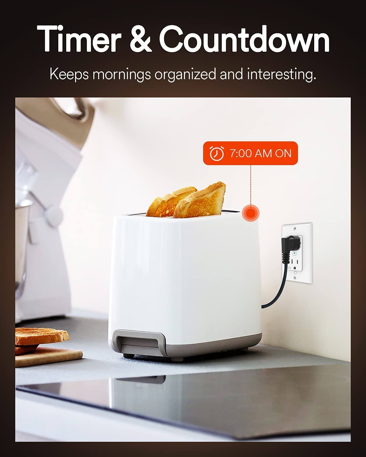 Timer & Countdown  
Keeps mornings organized and interesting.  
7:00 AM ON