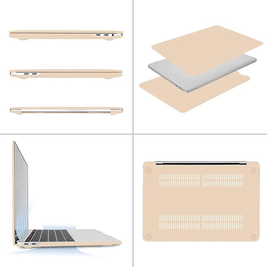 mosiso Hard Shell Case for 13 inch MacBook Pro 2016 2026 A2338 A2289 ...