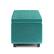 Alt View 12. Simpli Home - Hamilton Storage Ottoman - Aqua Blue.