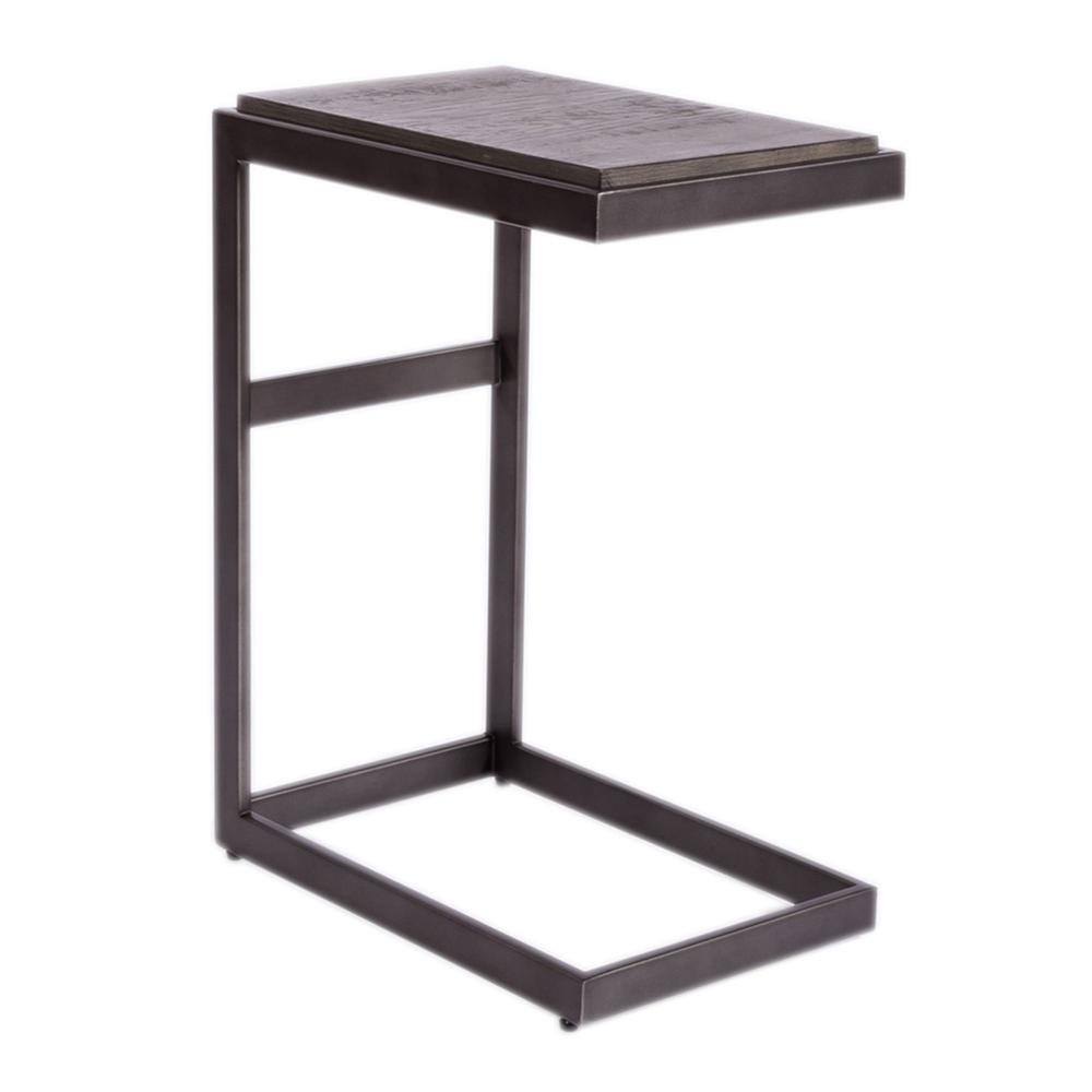 Alt View 1. Liberty Furniture Industries - Modern View Laptop Table in Gauntlet Gray - Gray.