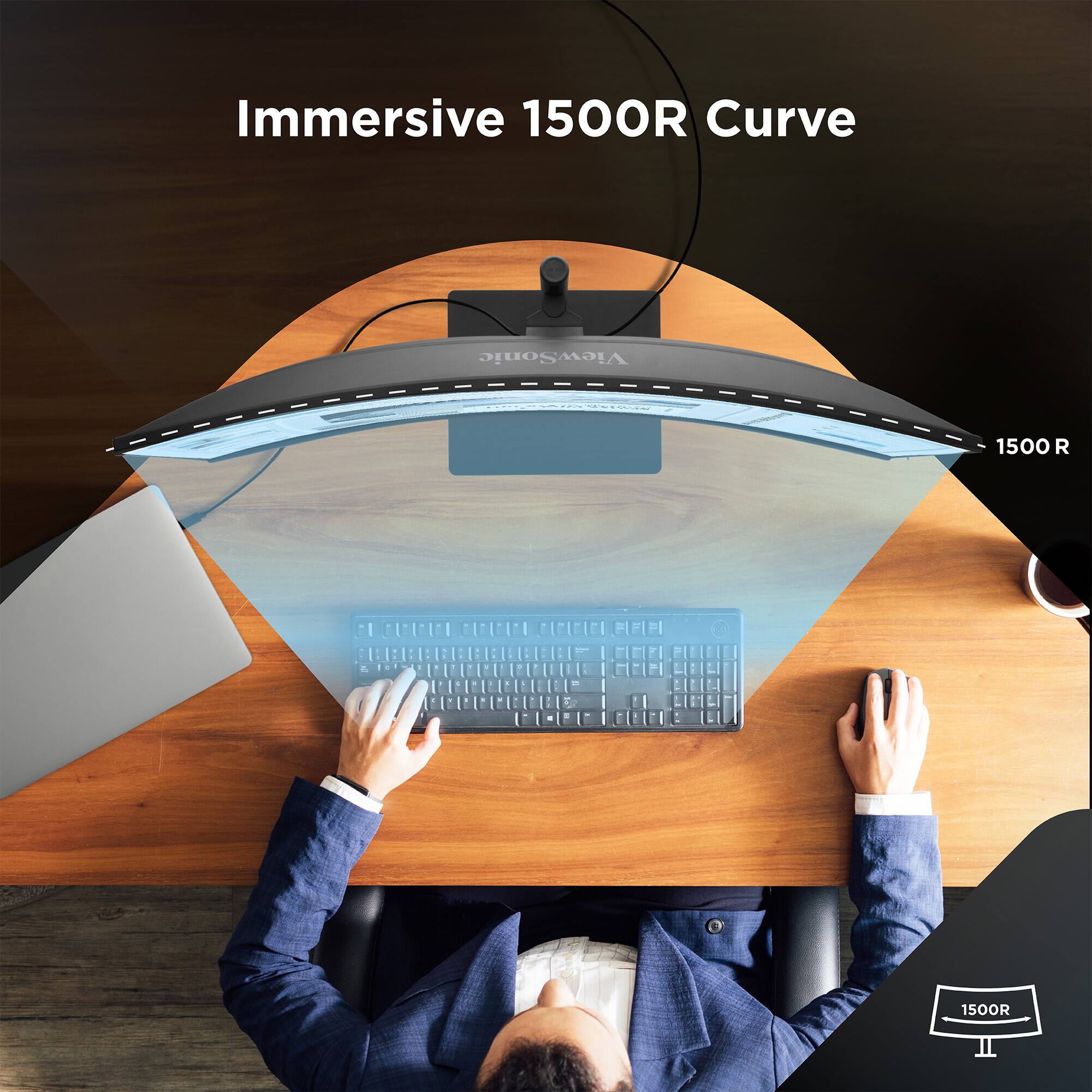 Immersive 1500R Curve  
ViewSonic 1500R  
1 - 1500R II