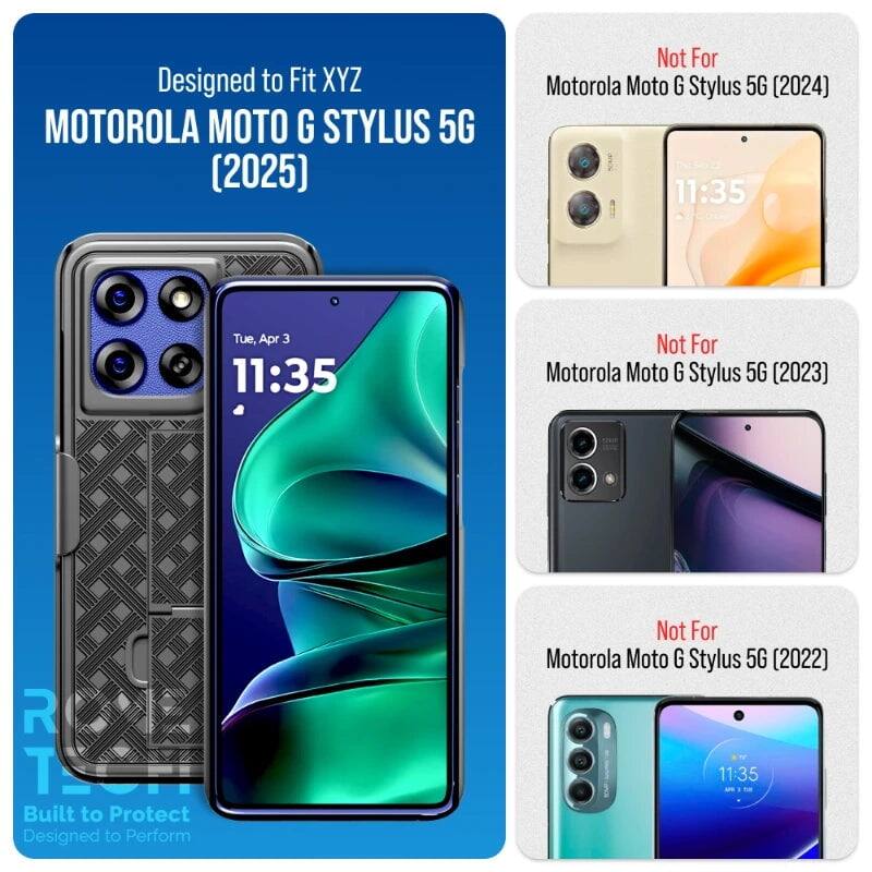 Designed to Fit XYZ MOTOROLA MOTO G STYLUS 5G (2025)  
Not For Motorola Moto G Stylus 5G (2024)  
Not For Motorola Moto G Stylus 5G (2023)  
Not For Motorola Moto G Stylus 5G (2022)  

Built to Protect  
Designed to Perform