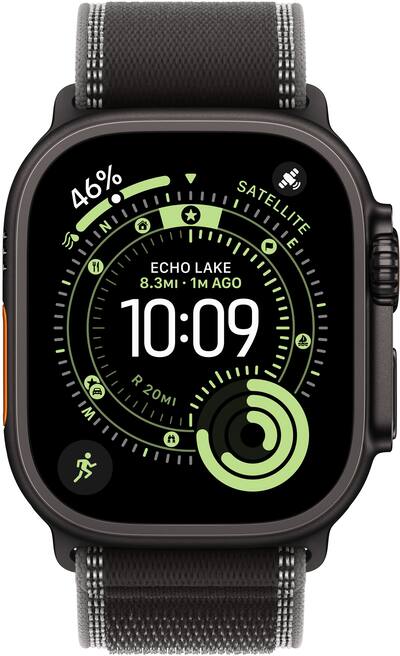 Apple Watch Ultra 3 (GPS+Cellular) 49mm Titanium Case with Black Apple Watch Ultra 3 (GPS+Cellular) 49mm Titanium Case with Black