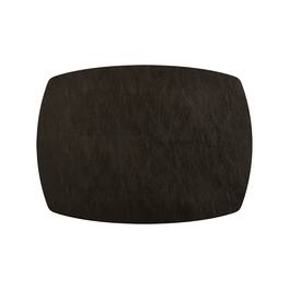 Frieling - Davanti by Mattola Placemats Set of 6, Rectangle Plus - Black
