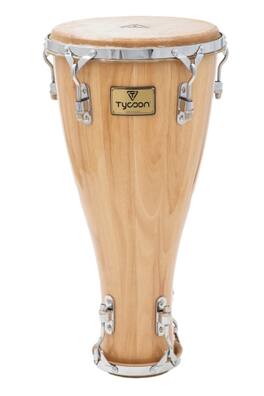 Tycoon Percussion - Iya, Large-Size Double-Headed Traditional Bata Drum, Siam Oak Shell, Water Buffalo Skin Heads, Hardware
