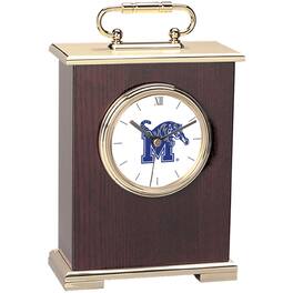 Jardine - Memphis Tigers Carriage Clock - Gold