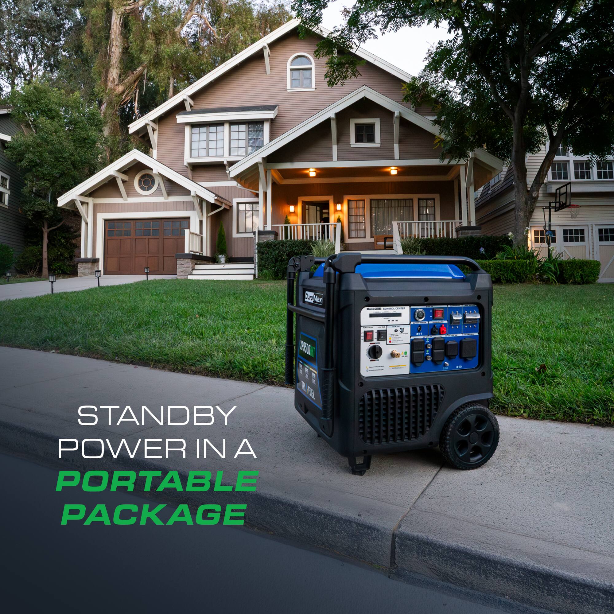 STANDBY POWER IN A PORTABLE PACKAGE