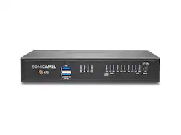 SonicWall - TZ470 Firewall Gen 7 w/ Secure Upgrade Plus & 3-Year Security Suite + 1-Year CSE | 03-SSC-3011 - Black