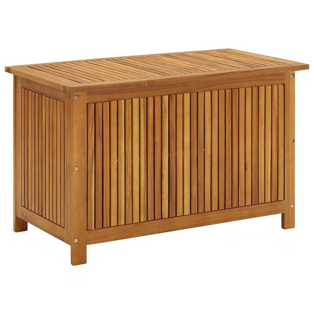 vidaXL - Storage Box Natural Solid Acacia Wood Medium Storage Box - Brown price history on PriceWatchPro