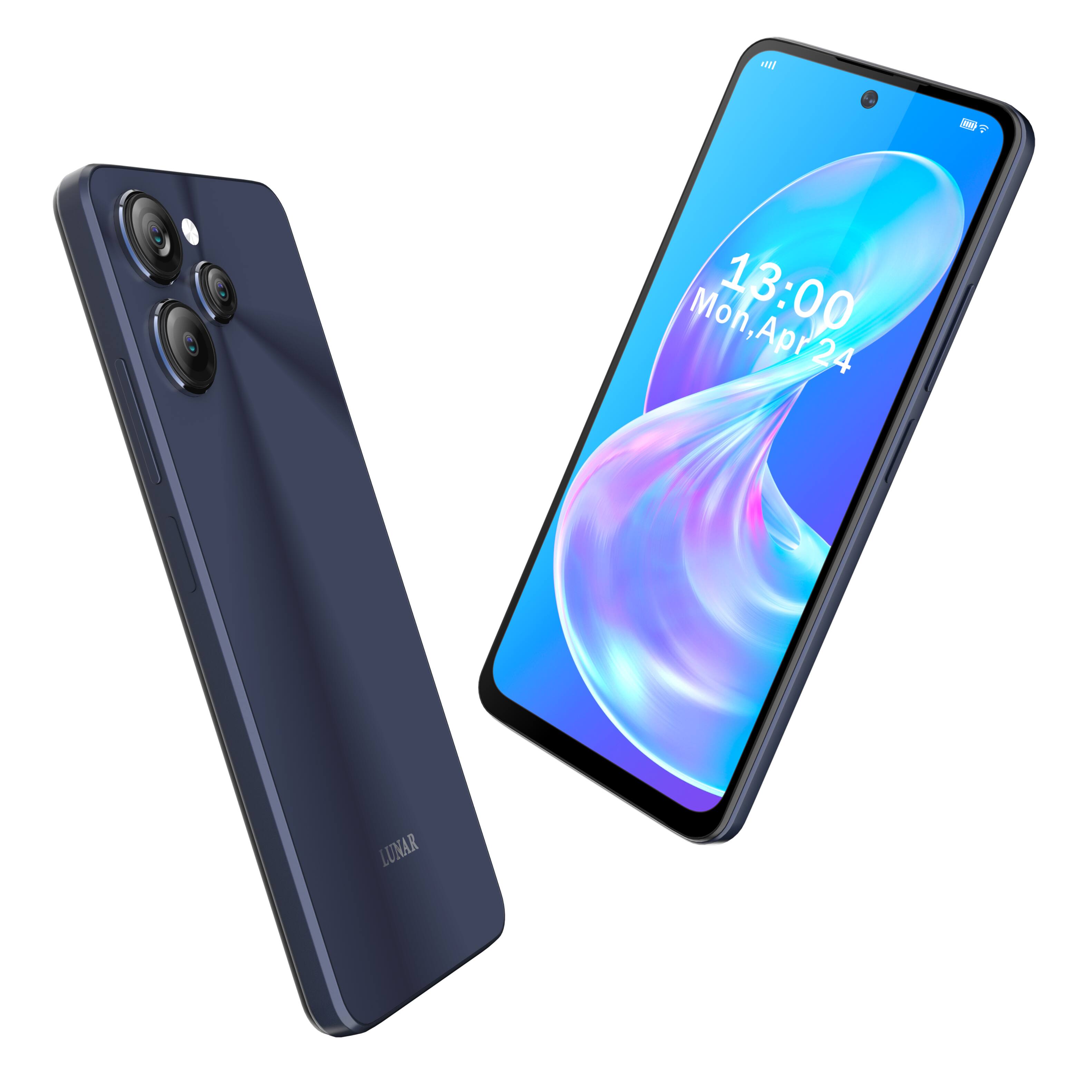 Sure, here is the corrected and grouped text from the image:

- **LUNAR**
- **13:00**
- **Mon, Apr 24**