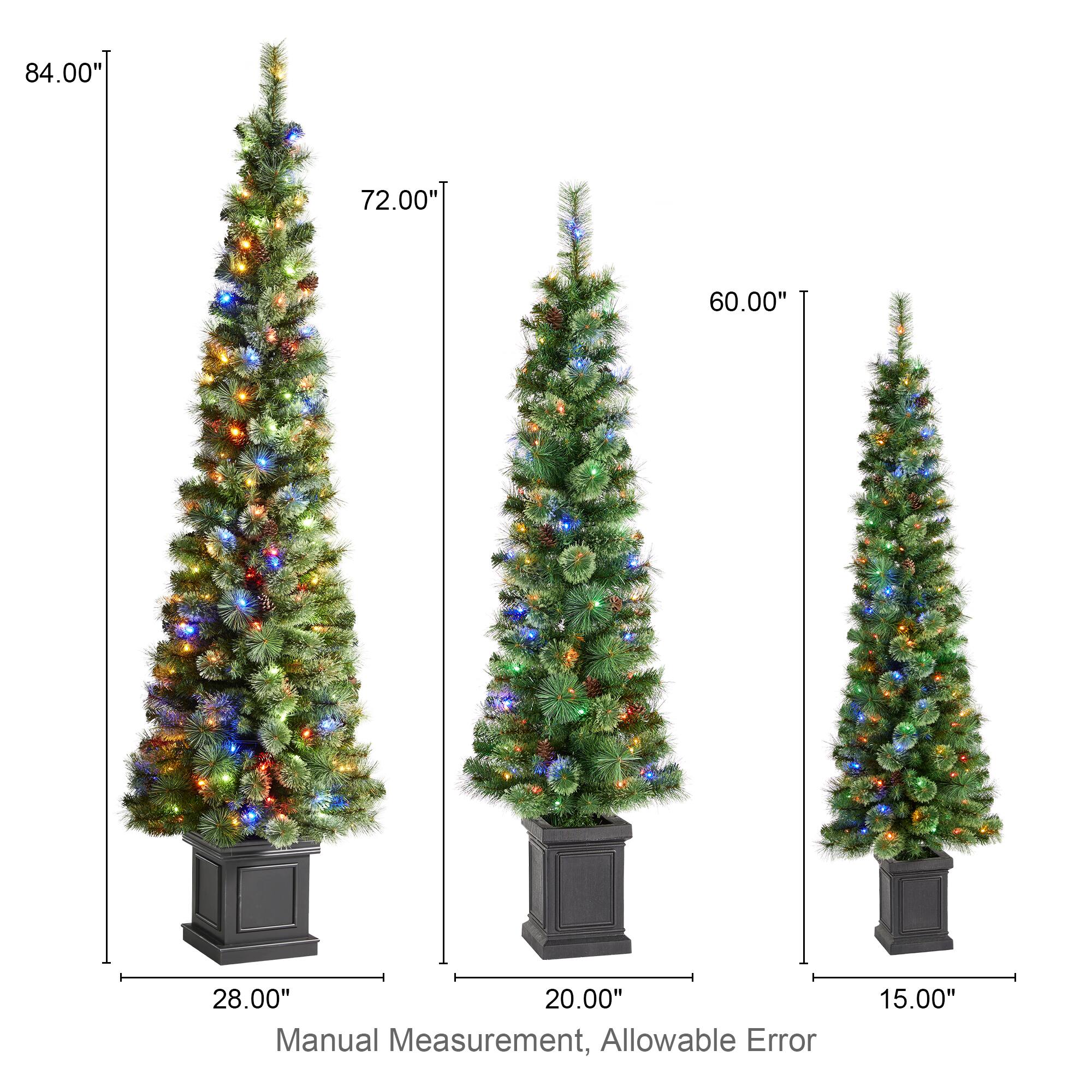84.00"
72.00"
60.00"
28.00" 20.00" 15.00" Manual Measurement, Allowable Error